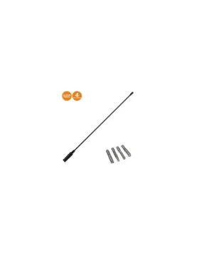 VARETA DE ANTENA C/ 4 ADAPTADORES