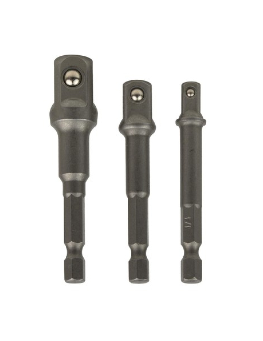 KIT DE ADAPTADORES PARA PARAFUSADORA (3 PCS)