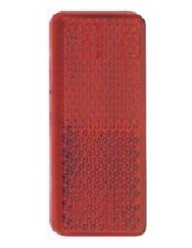REFLECTOR VERMELHO AUTOCOLANTE 85X35mm