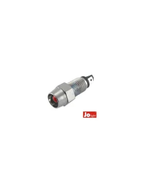 AVISADOR LED METALICO VERMELHO 12V (UNIDADE)