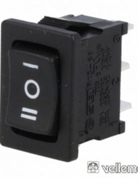 INTERRUPTOR 3 POSIÇOES ON-OFF-ON 3PINS