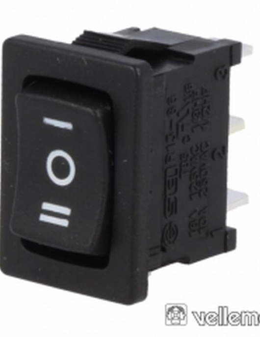 INTERRUPTOR 3 POSIÇOES ON-OFF-ON 3PINS