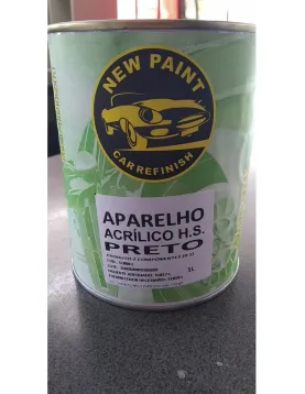 PRIMARIO ACRILICO HS PRETO 1L "NEWPAIN" 4:1